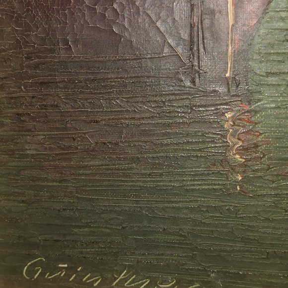 Canvas oil painting - Picture 1 of 4